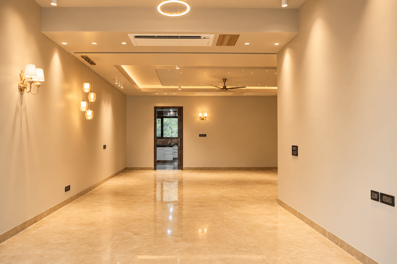 Model Town — interior view