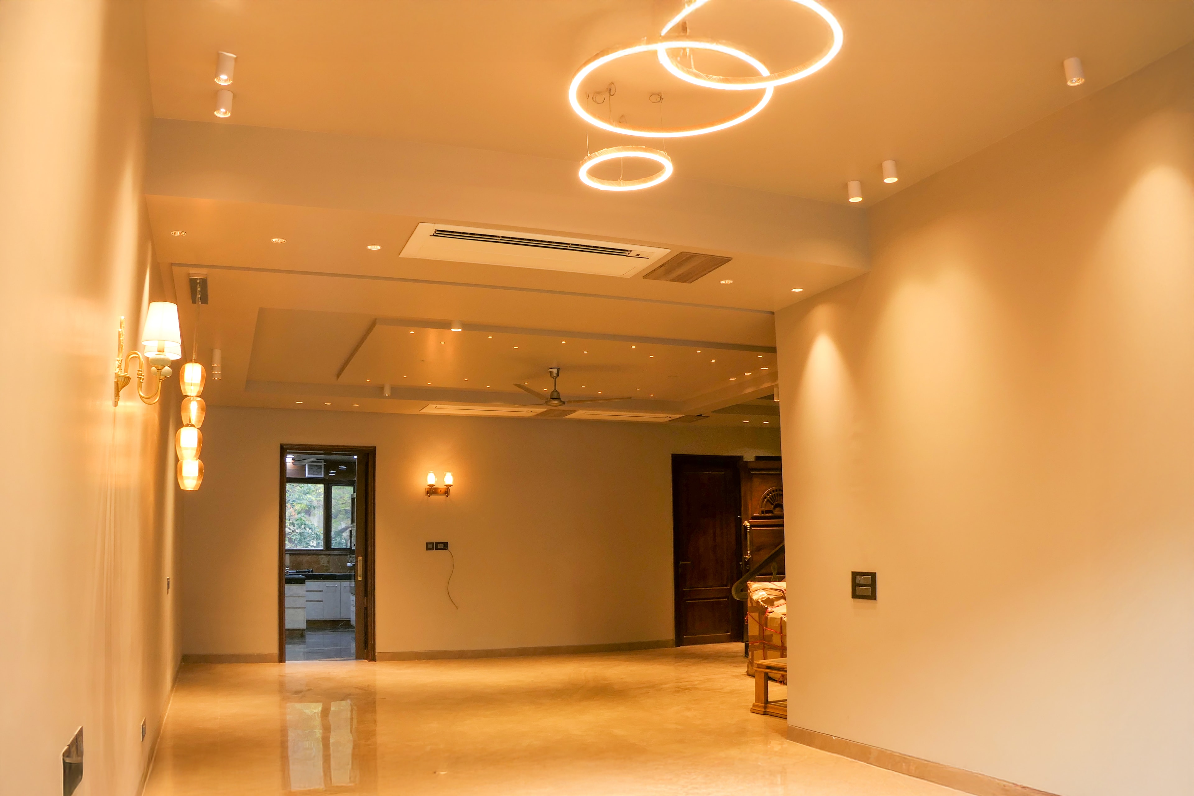 Model Town — interior view